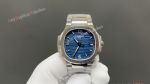 PDF Patek Philippe Nautilus WG Band Blue Face 35.2mm Cal.324 Movement Watch